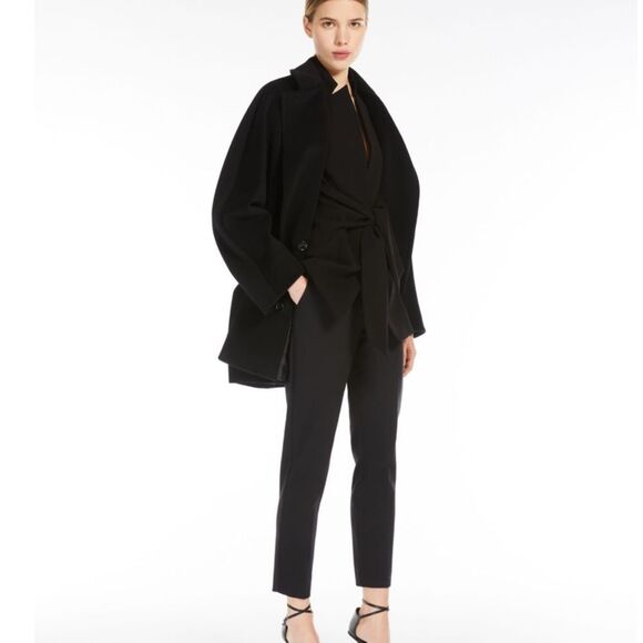 NWT MaxMara Jersey Trousers Navy Sz XS/S